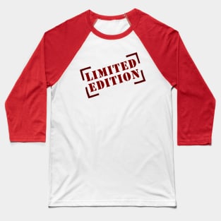 Limited Edition Baseball T-Shirt